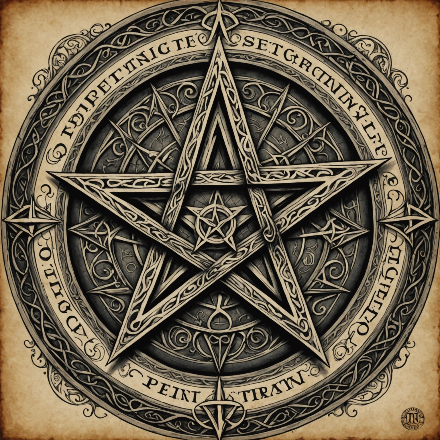 Тату пентаграмма: значение и секреты символа, который завораживает