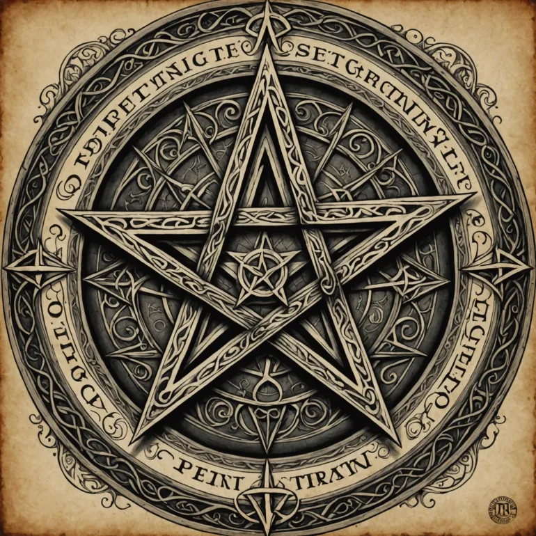 Тату пентаграмма: значение и секреты символа, который завораживает